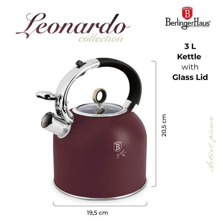 Czajnik tradycyjny BerlingerHaus BH-8919 Leonardo Collection