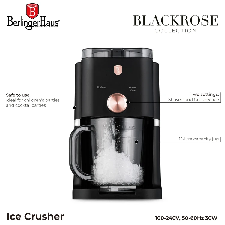 Kruszarka do lodu, Berlinger Haus BH-9929 Black Rose