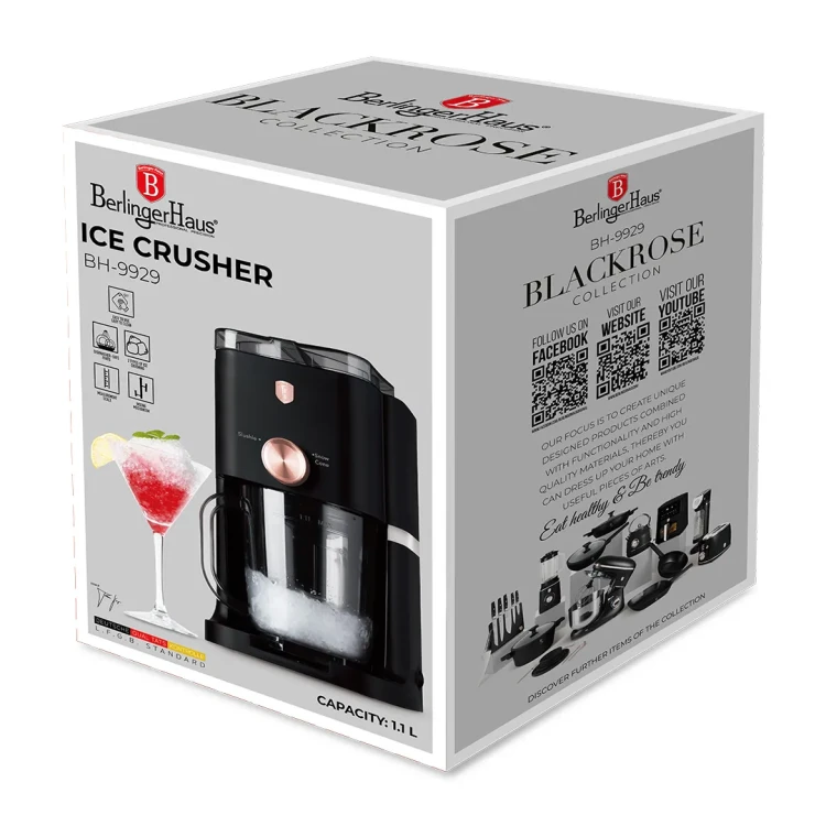 Kruszarka do lodu, Berlinger Haus BH-9929 Black Rose