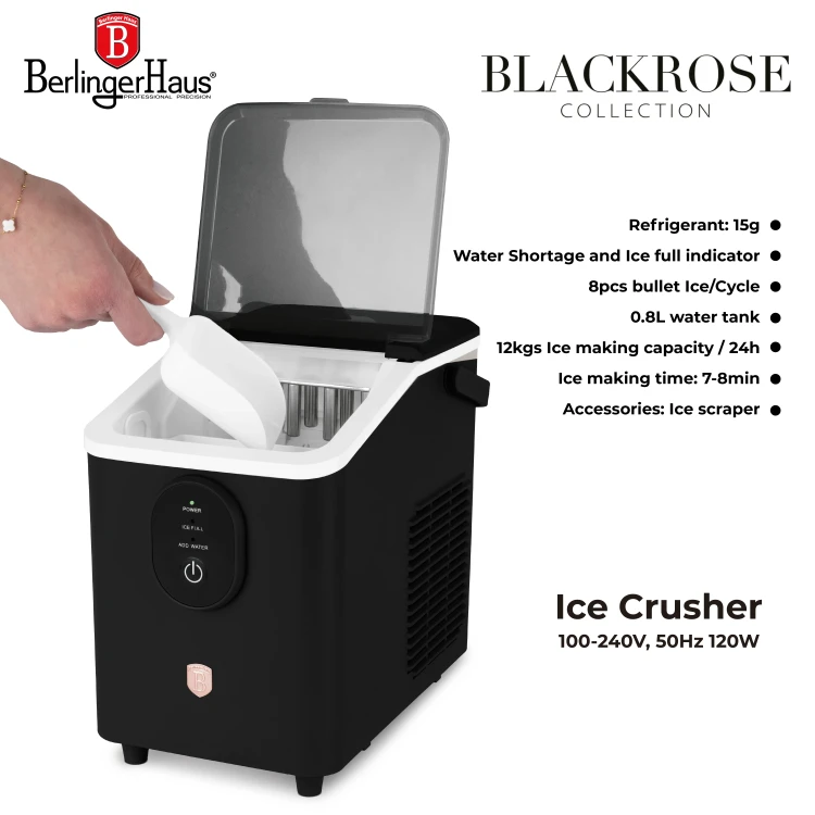 Kostkarka do lodu, Berlinger Haus BH-9942 Black Rose Collection