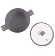 Garnek z pokrywką 30cm BerlingerHaus Taupe BH-8103|Outlet