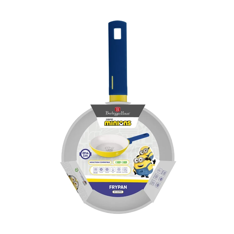 Mini patelnia, 14 cm, BerlingerHaus BH-8449MN Minions Collection