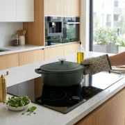 Garnek żeliwny 5,56 L. 32 cm BerlingerHaus BH-8968 Matte Green