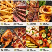 Frytkownica beztłuszczowa Air Fryer Dual 10 l (4 l + 6 l) BerlingerHaus Matte Black Collection BH-9926