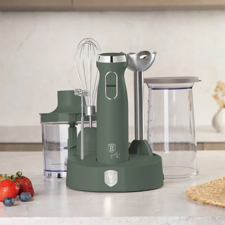 Blender ręczny 800W BerlingerHaus LP-BH-264 Matte Green Collection