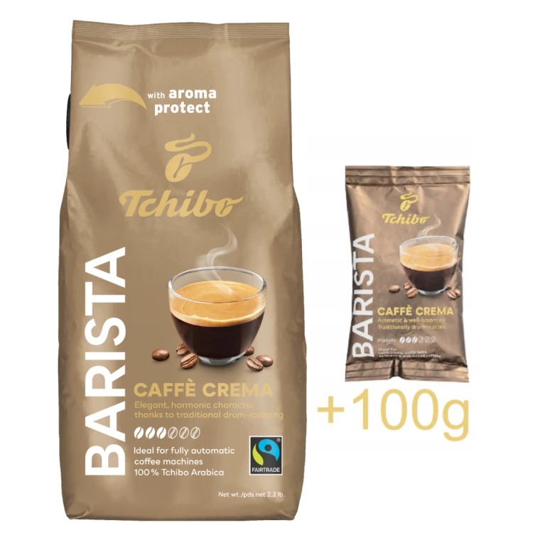 Tchibo Barista Caffé Crema 1000g ziarnista