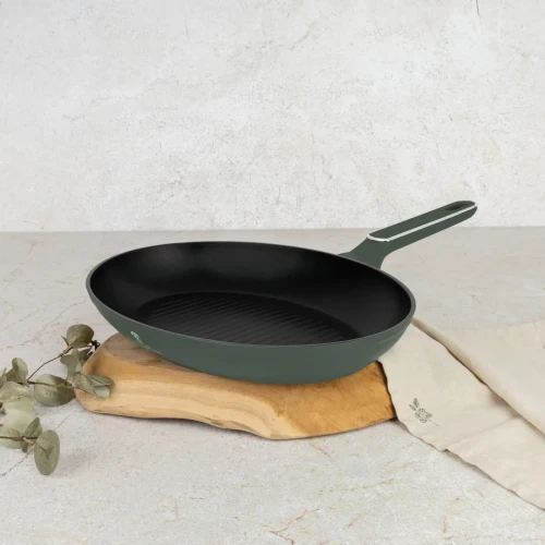 Patelnia do ryb BerlingerHaus 35 cm BH-8203 Matte Green Collection
