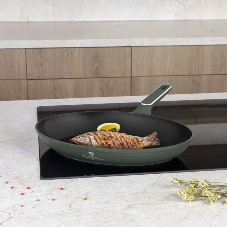 Patelnia do ryb BerlingerHaus 35 cm BH-8203 Matte Green Collection