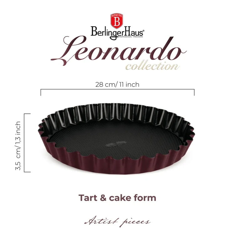 Forma do ciasta / do tarty 28cm BerlingerHaus BH-8630 Leonardo