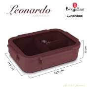 Lunch box 1320 ml BerlingerHaus BH-8921 Leonardo Collection