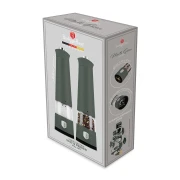 Elektryczne młynki 2 sztuki BerlingerHaus BH-9885 Matte Green Collection