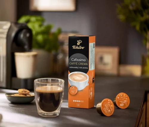 Kawa kapsułki Tchibo Cafissimo Cafe Crema Vollmundig x 10 kapsułek