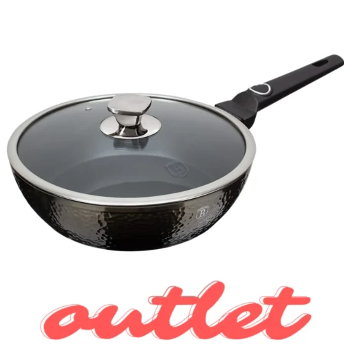 Patelnia głęboka z pokrywką 24cm Berlinger Haus BH-6574 | OUTLET