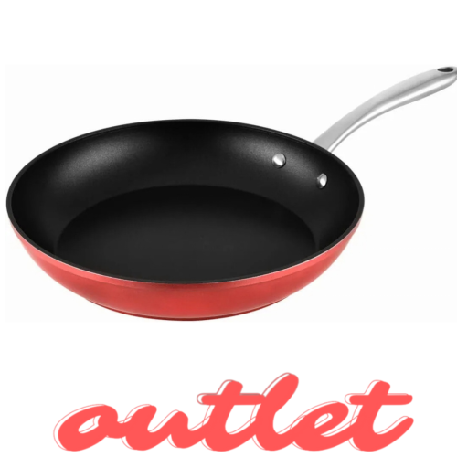 Patelnia ze stalową rączką 28cm Kalorik Czerwona PAN2020 | OUTLET