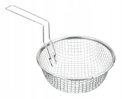 Koszyk, sitko do smażenia lub gotowania z rączką 18 cm | Outlet