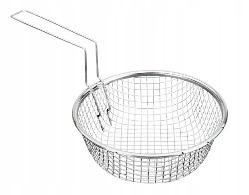 Koszyk, sitko do smażenia lub gotowania z rączką 18 cm | Outlet