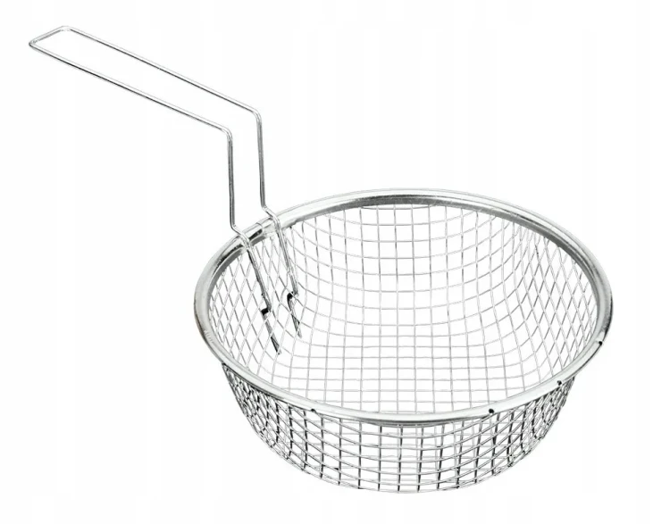 Koszyk, sitko do smażenia lub gotowania z rączką 18 cm | Outlet