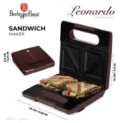 Opiekacz 650W BerlingerHaus BH-9868 Leonardo Collection