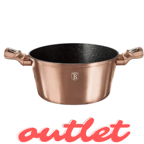 Garnek 6L 28cm BerlingerHaus BH-1516 Rose Gold | OUTLET