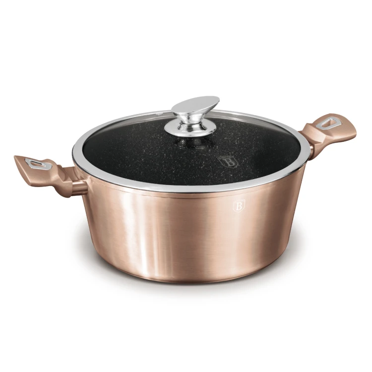 Garnek 6L 28cm BerlingerHaus BH-1516 Rose Gold | OUTLET