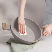 Garnek płytki 28 cm BerlingerHaus BH-8337 Taupe Nordic Collection