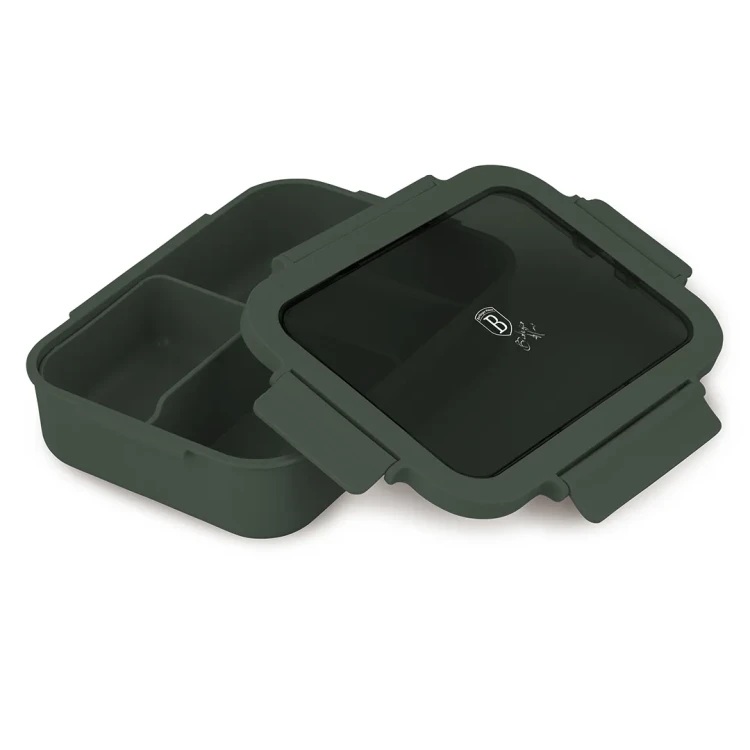 Lunch box 1320 ml BerlingerHaus BH-8922 Matte Green Collection