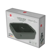 Lunch box 1320 ml BerlingerHaus BH-8922 Matte Green Collection
