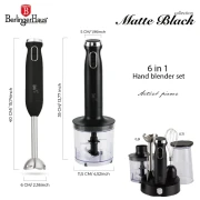 Blender ręczny 800W BerlingerHaus BH-9597 Matte Black Collection