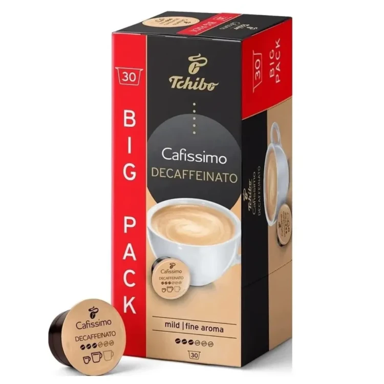 Kawa kapsułki Tchibo Cafissimo Decaffeinato Mild x 30 kapsułek