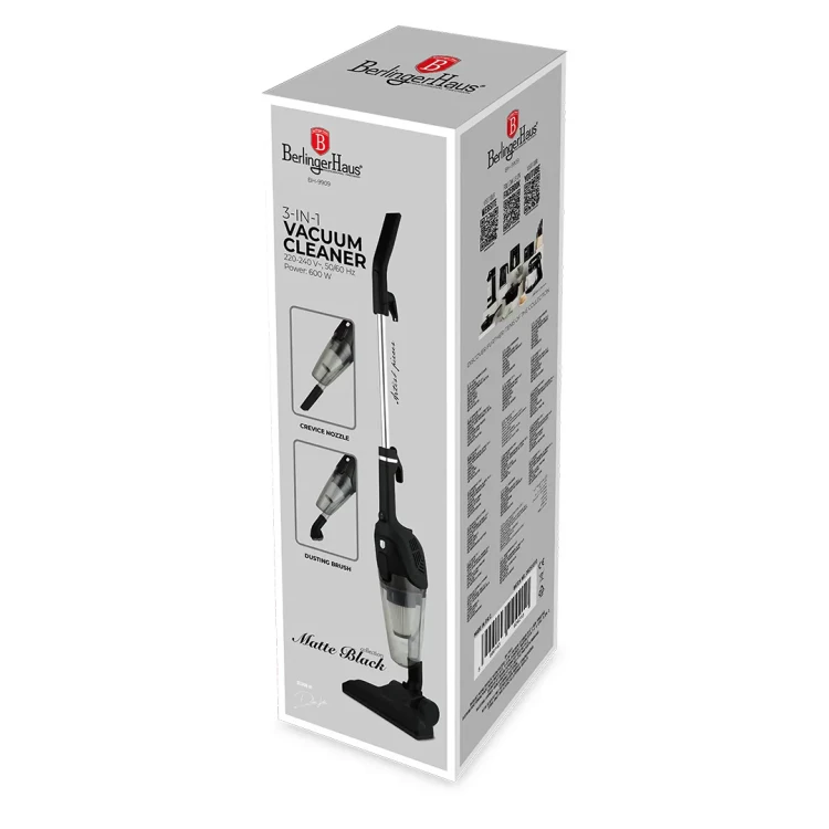 Odkurzacz pionowy przewodowy BerlingerHaus BH-9909 Matte Black
