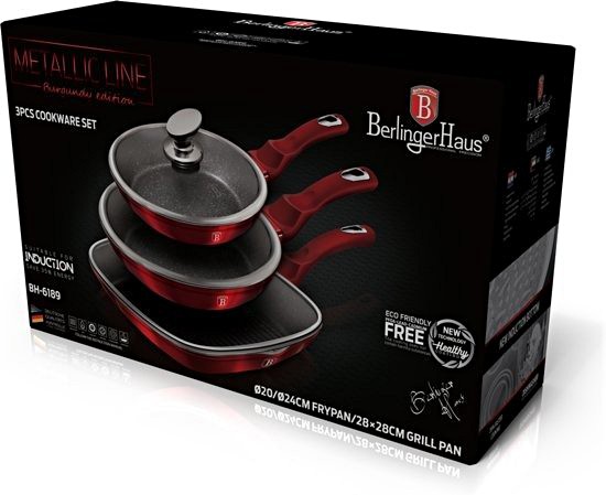 Komplet patelni Berlinger Haus BH/6189